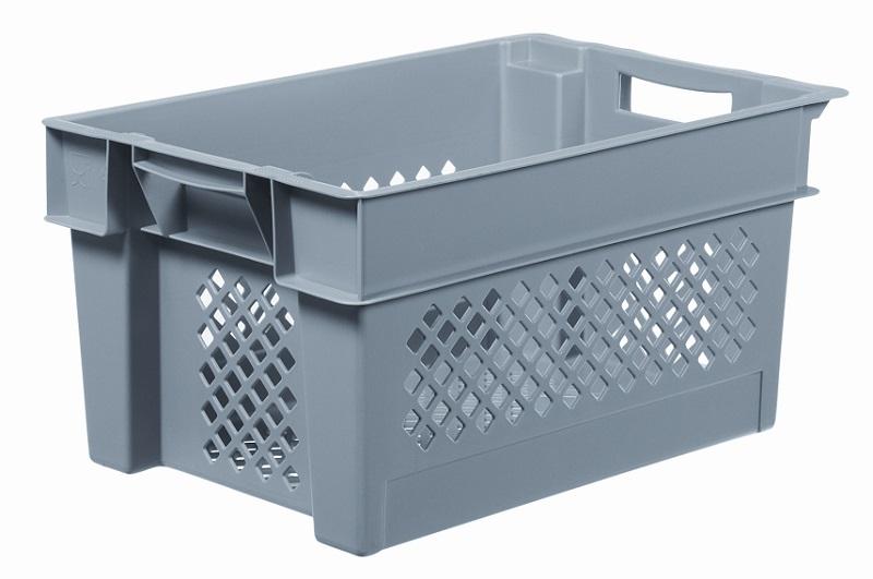 600x400x300 9x Drehstapelbehälter Stapelboxen,Transportbehälter,50 Liter,Boxen 