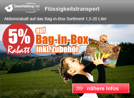 Bag-in-Box-Rabatt 5 Prozen